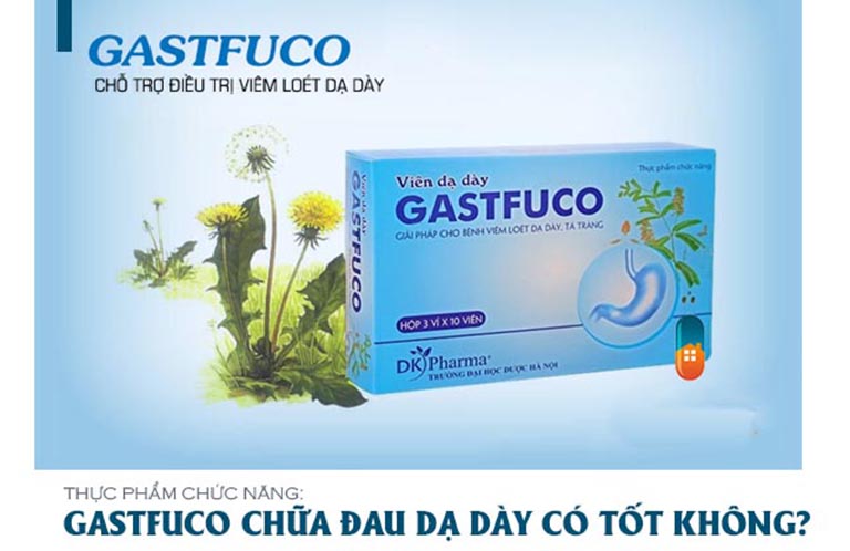 Thuốc Gastfuco có tác dụng hỗ trợ điều trị viêm loét dạ dày, tá tràng hiệu quả