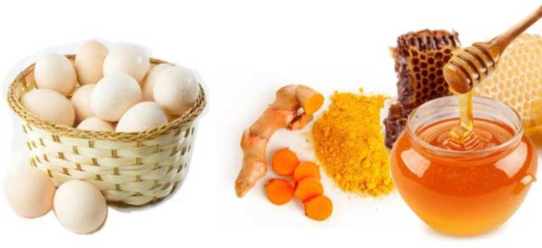 Chữa đau dạ dày bằng nghệ vàng, trứng gà và mật ong