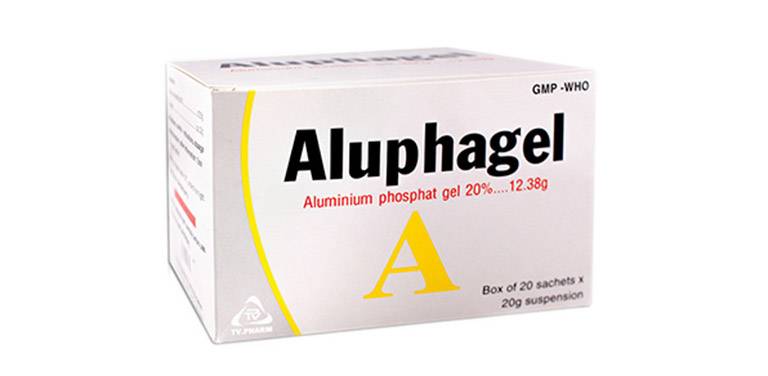Aluphagel - Thuốc chữa đau dạ dày dạng sữa