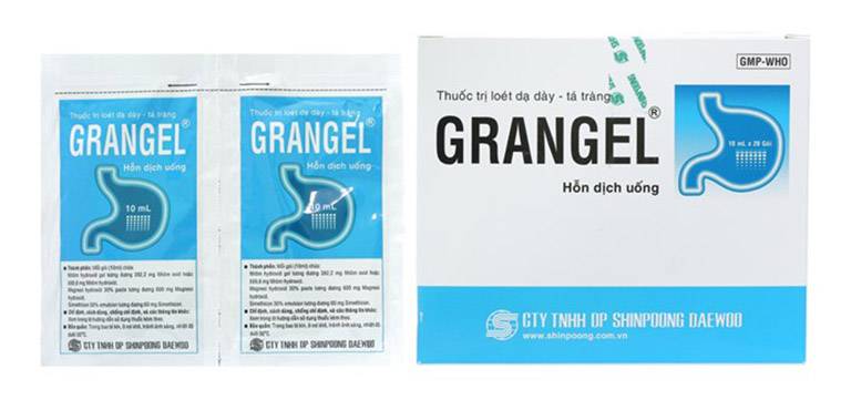 Grangel - Thuốc chữa đau dạ dày dạng sữa được dùng phổ biến