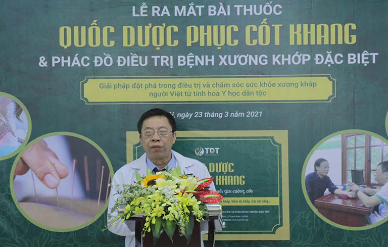 Thầy thuốc ưu tú, bác sĩ Lê Hữu Tuấn công bố hiệu quả bài thuốc 