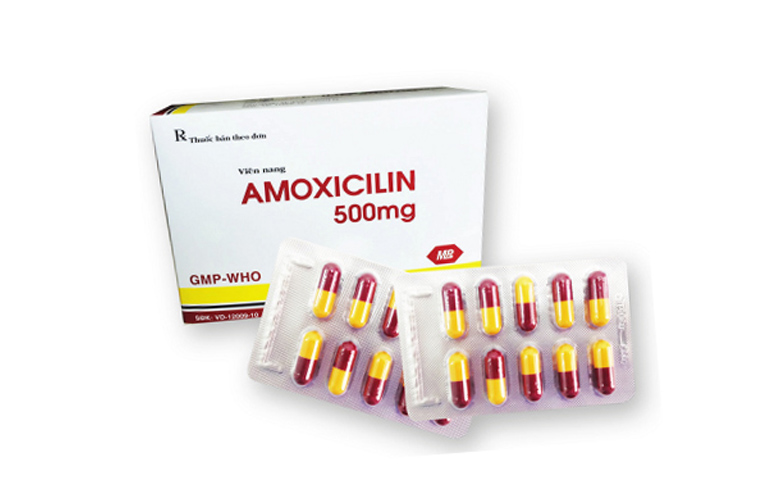 Amoxicillin chữa viêm họng