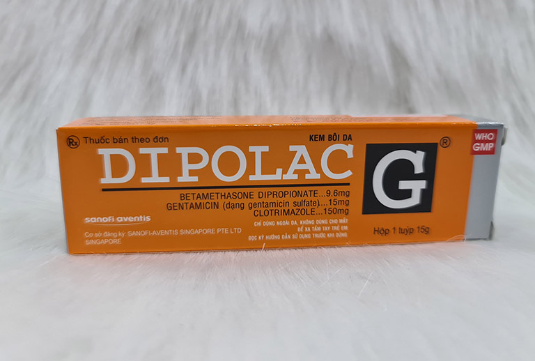 Thuốc bôi trị nấm da đầu Dipolac G