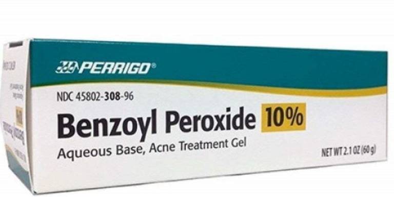 Thuốc bôi chứa Benzoyl peroxide