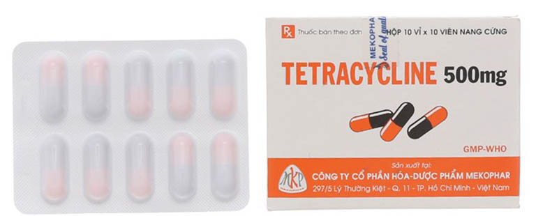 Thuốc Tetracycline giúp kiểm soát triệu chứng bệnh lý 